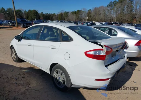 2018 Ford Fiesta Se z USA, uszkodzony, nr VIN 3FADP4BJ1JM108285